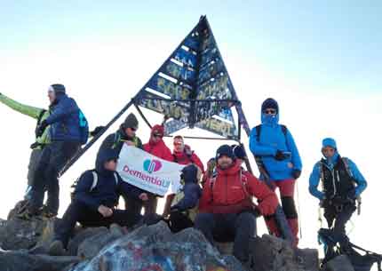 Climbing Toubkal Peak